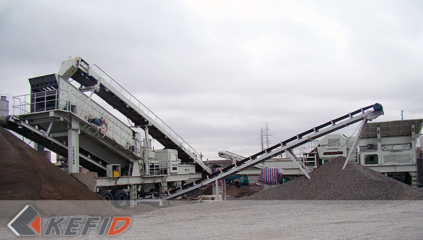 Limestone crushing plant in Vladivostok